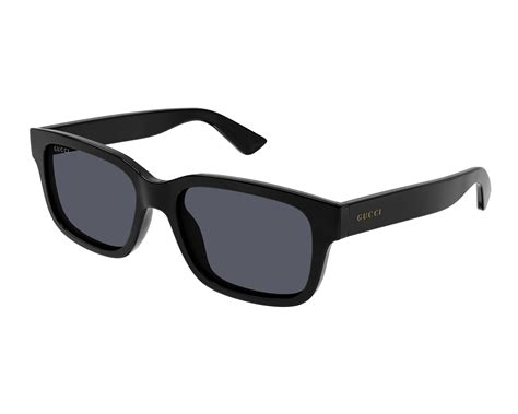 Gucci Grey Rectangular Men's Sunglasses GG1583S 001 56